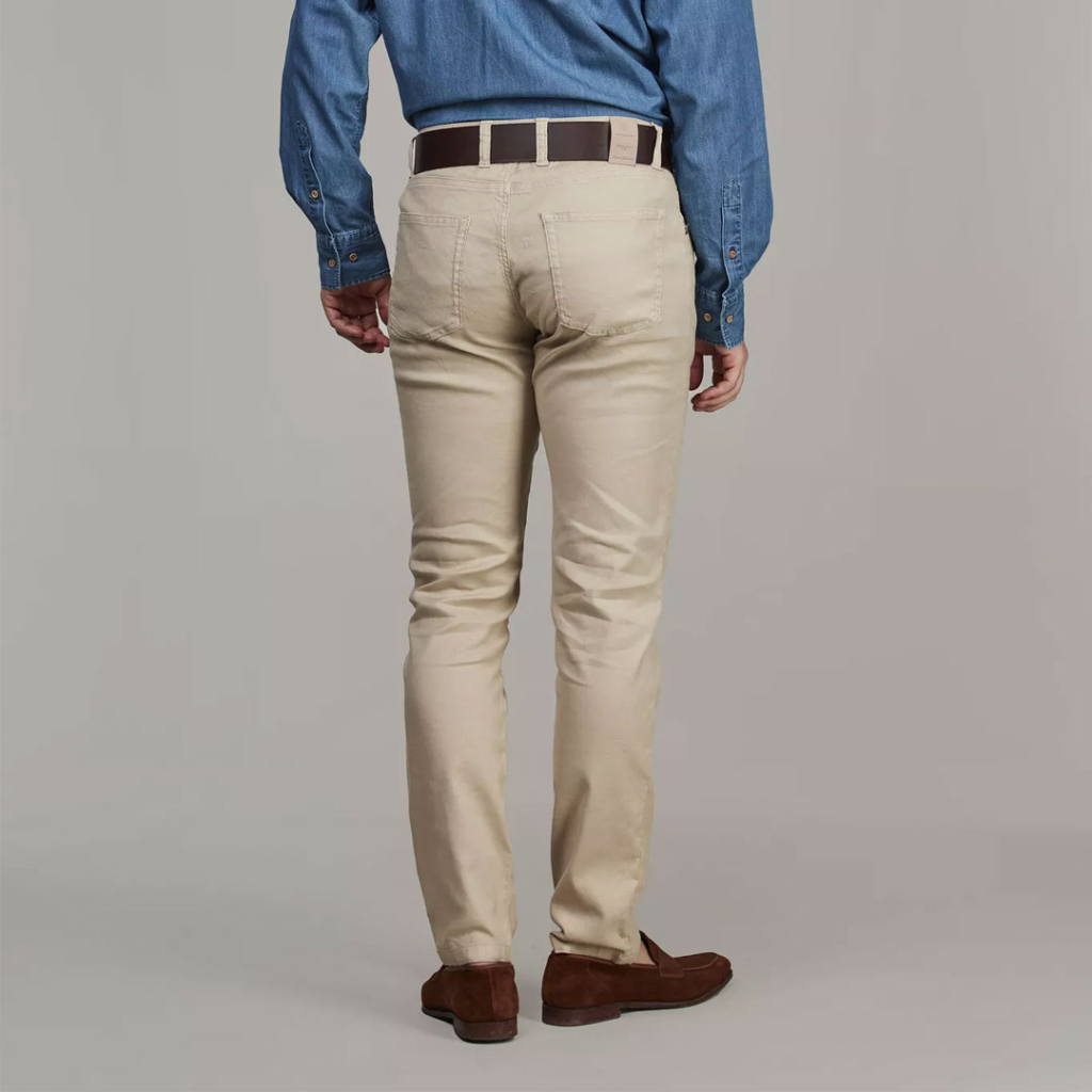 Hansen & Jacob - 5-Pkt Linen-Blend Trousers - Image 2