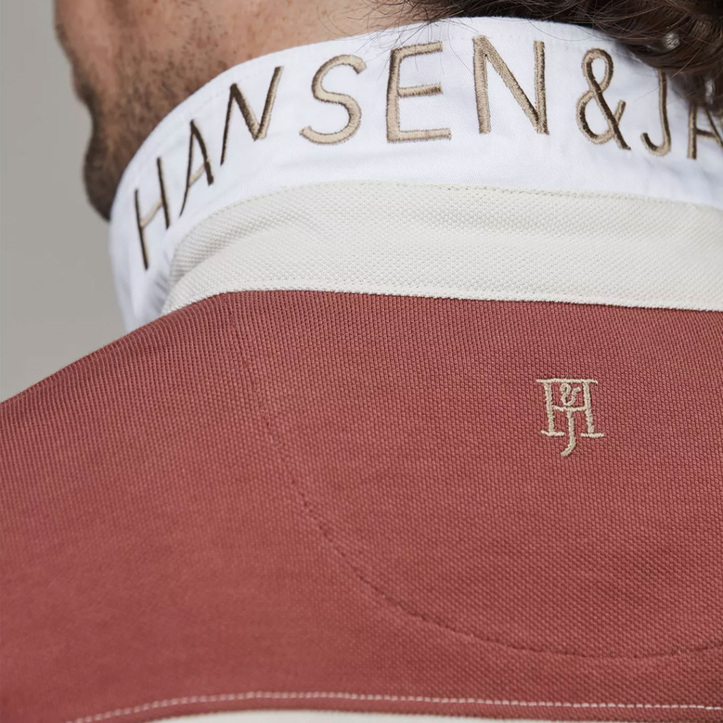 Hansen & Jacob - Stripe Back Polo - Image 4