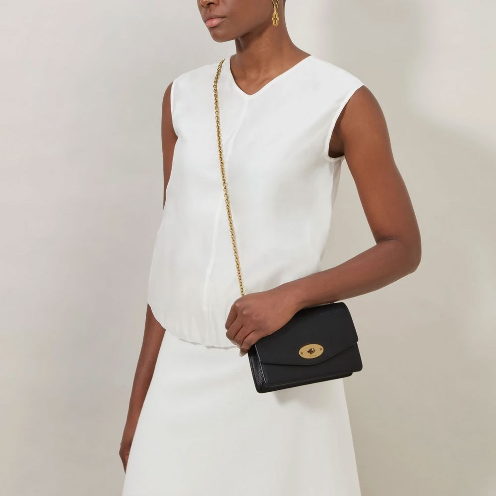 Mulberry - Small Darley, Black - Billede 2