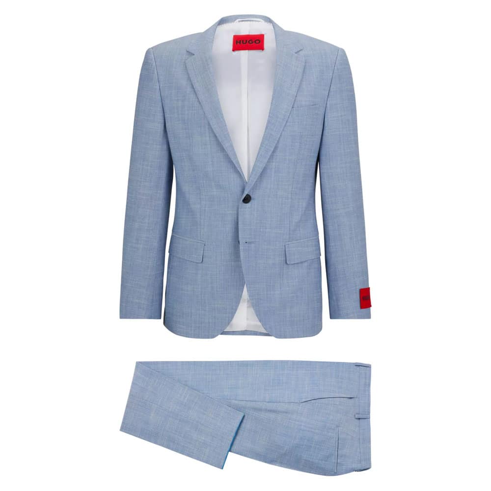 Boss - Henry/Getlin232X Suit, Medium Blue - PHIGO - FINE LUXURY