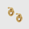Anine Bing - Triple Knot Earrings, Gold - Image 3