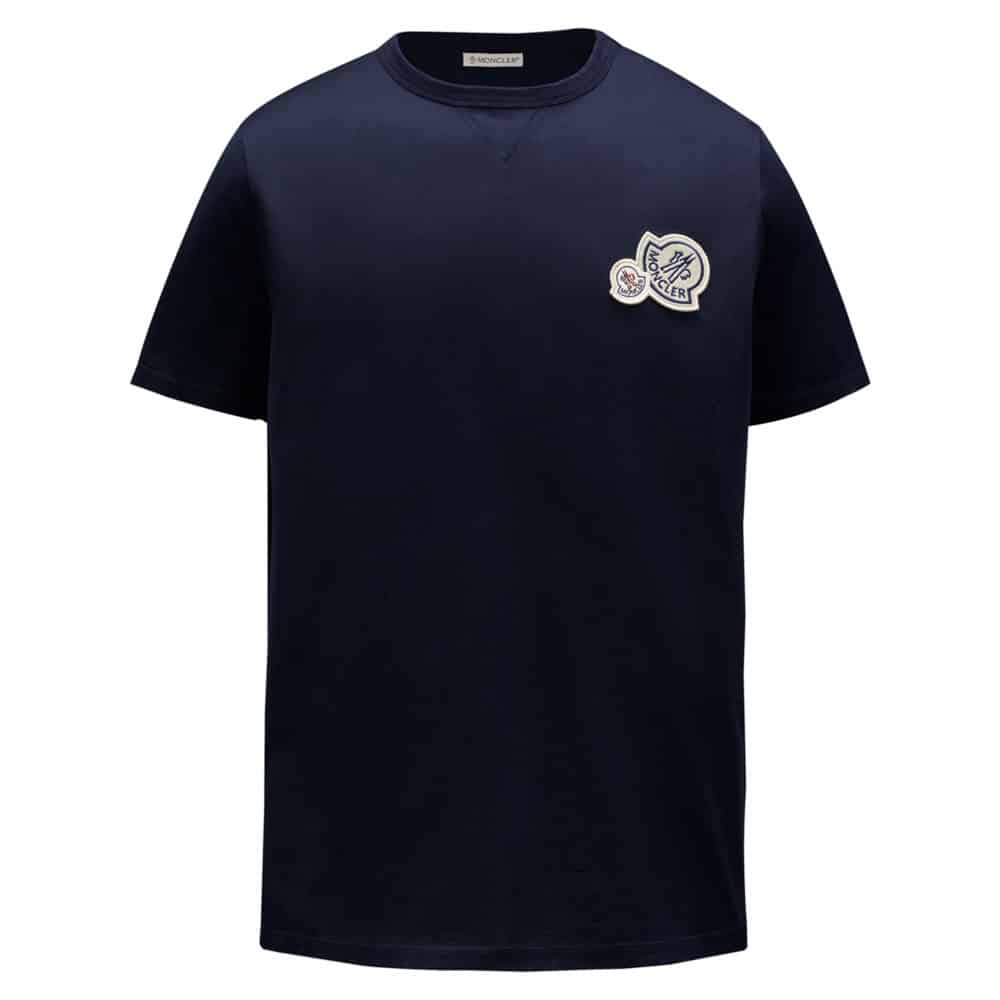 Moncler - Double Logo T-shirt - PHIGO - FINE LUXURY