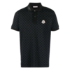 Moncler - Monogram Print Polo