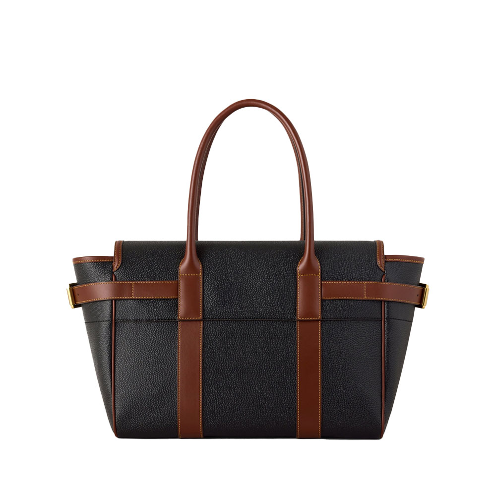Mulberry - Bayswater, Black & Cognac - Billede 3