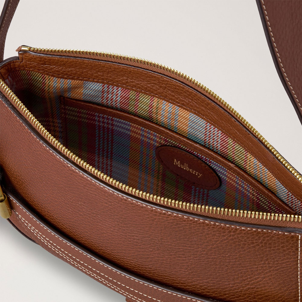 Mulberry - Lennox Shoulder Bag, Oak NVT - Billede 6