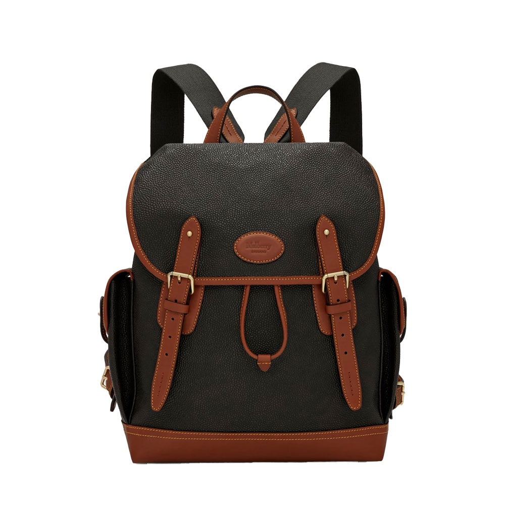 Mulberry - Heritage Backpack, Black & Cognac