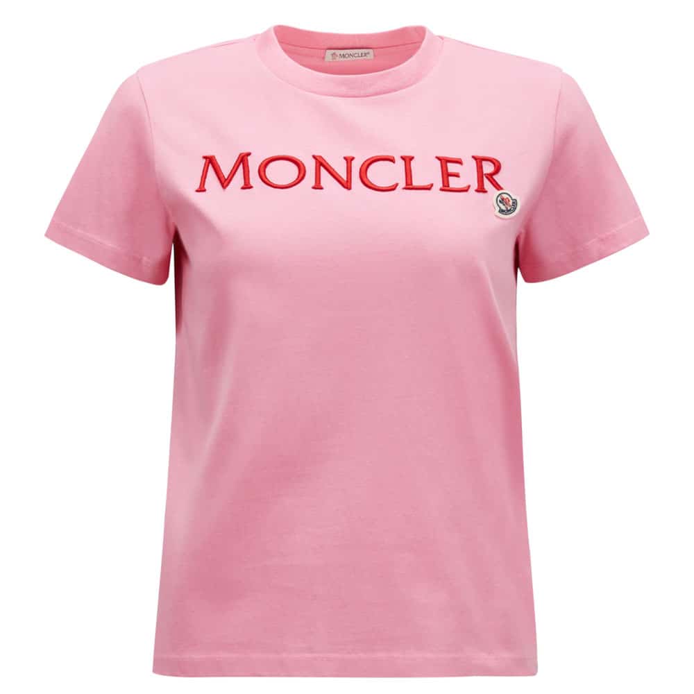 Moncler - Logo Embroidered T-shirt - PHIGO - FINE LUXURY