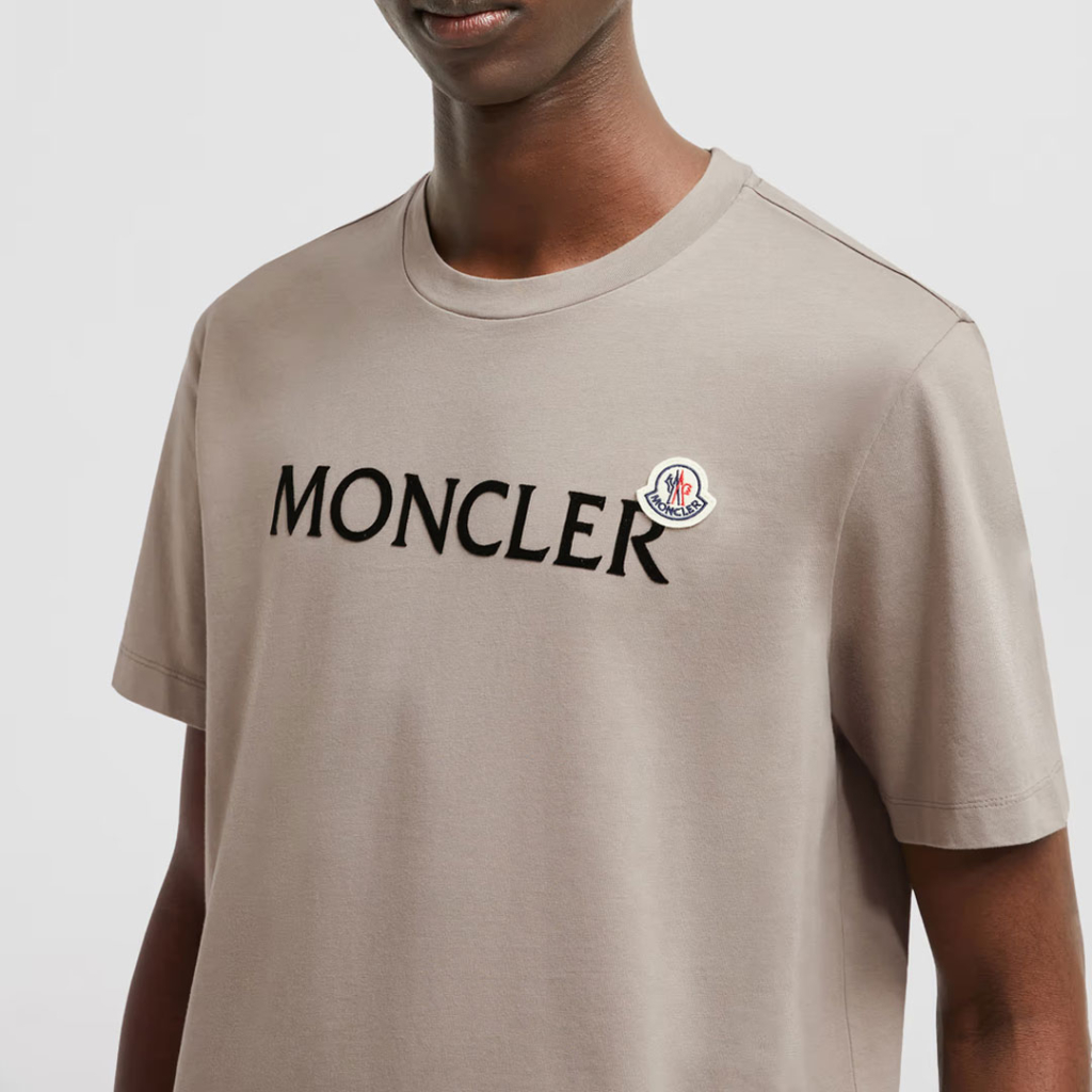 Moncler - Flocked Logo T-shirt - Image 5