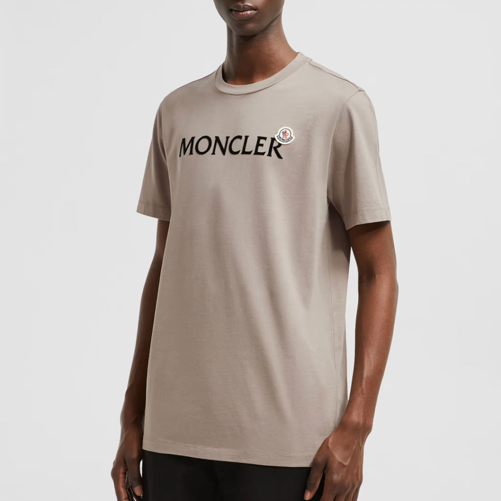 Moncler - Flocked Logo T-shirt - Image 3