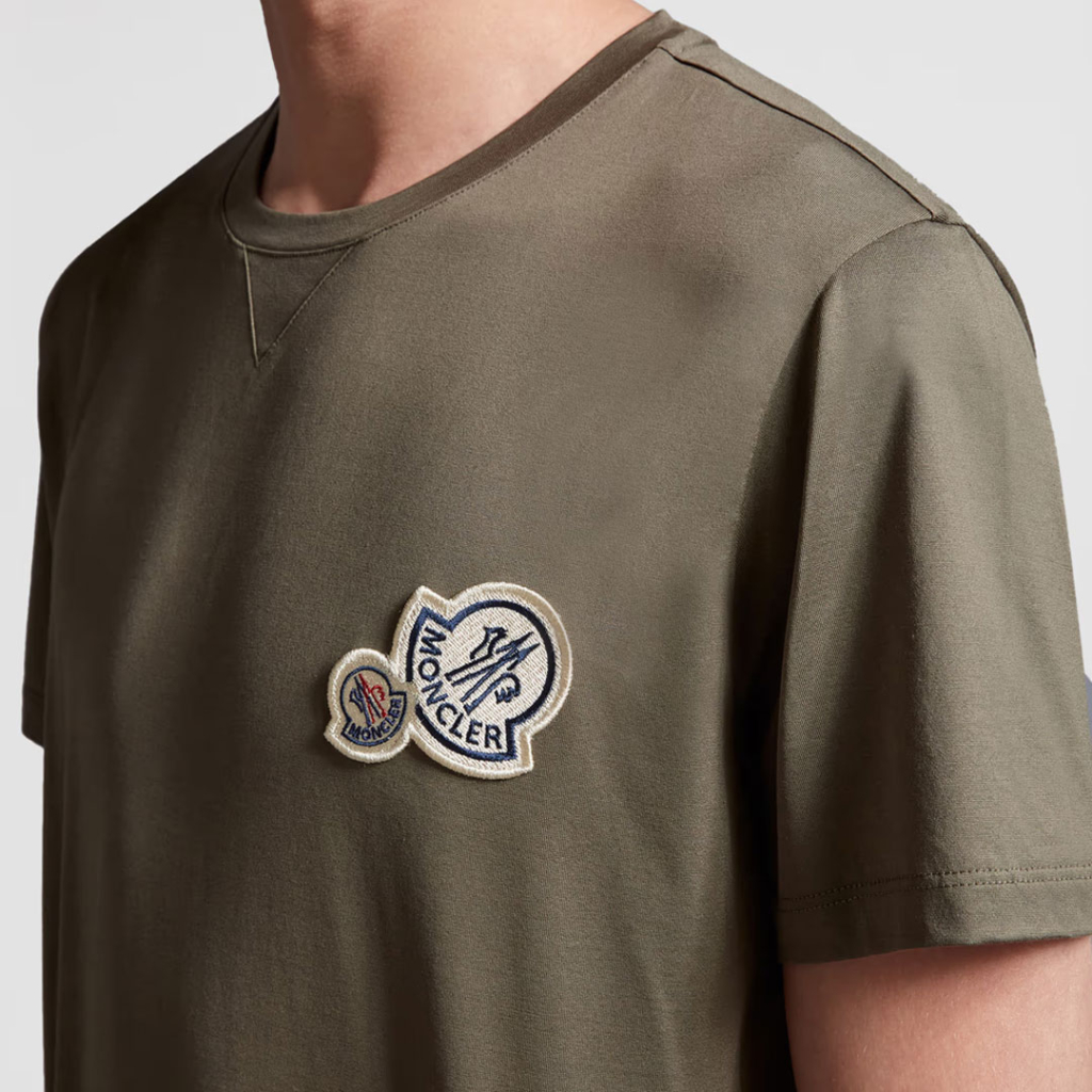 Moncler - Double Logo T-shirt - Image 6