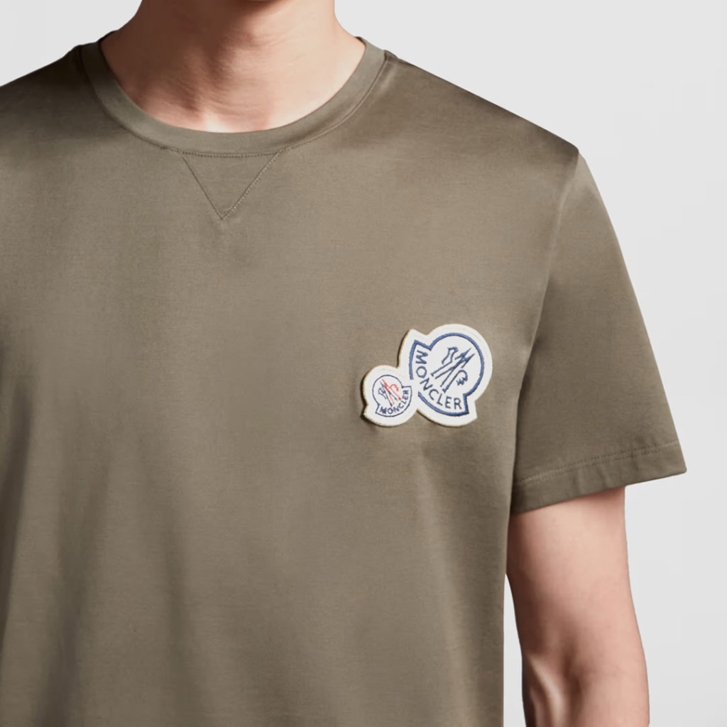 Moncler - Double Logo T-shirt - Image 5