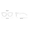 Messy Weekend - Liv Sunglasses, Brown - Image 7