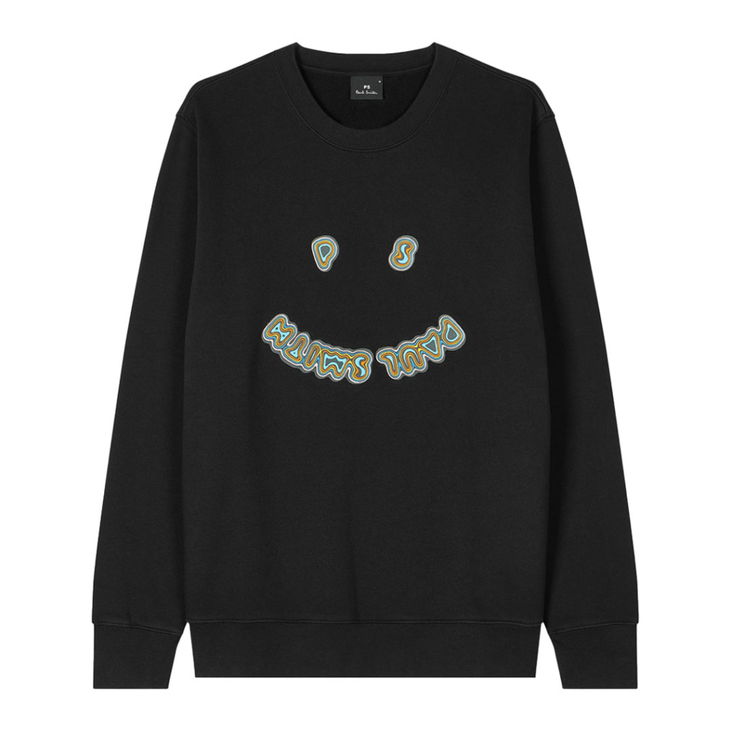 PS Paul Smith - Happy Embroidered Sweatshirt