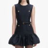 Self-Portrait - Taffeta Mini Dress - Image 5