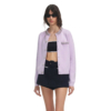Self-Portrait - Lilac Crystal Trim Cardigan - Image 4