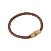 Mulberry - Iris Leather Bracelet, Oak Two Tone - PHIGO