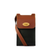 Mulberry - Mini Antony Black & Cognac
