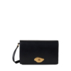 Mulberry - Lana Wallet on Strap, Black