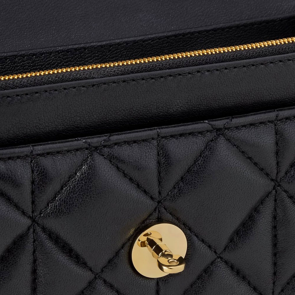 Mulberry - Small Darley, Black Quilting - Billede 5