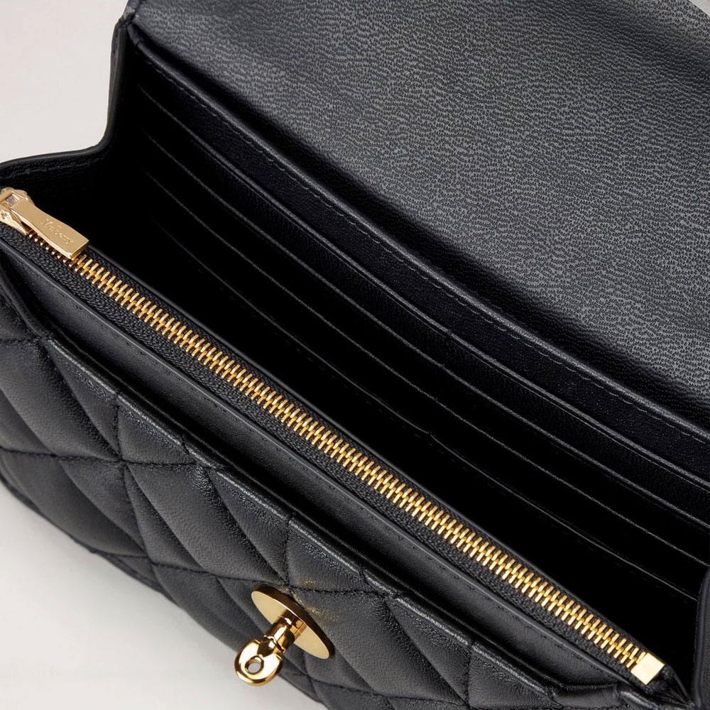 Mulberry - Small Darley, Black Quilting - Billede 6