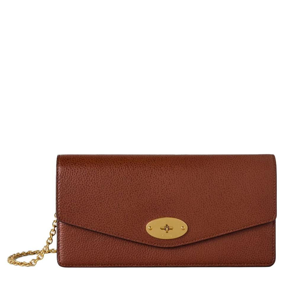 Mulberry - Darley Clutch, Oak Two-Tone