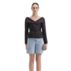 Self-Portrait - Taffeta Jacket