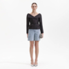 Self-Portrait - Taffeta Jacket - Image 3