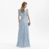 Self-Portrait - Metallic Floral Maxi Dress - Billede 3