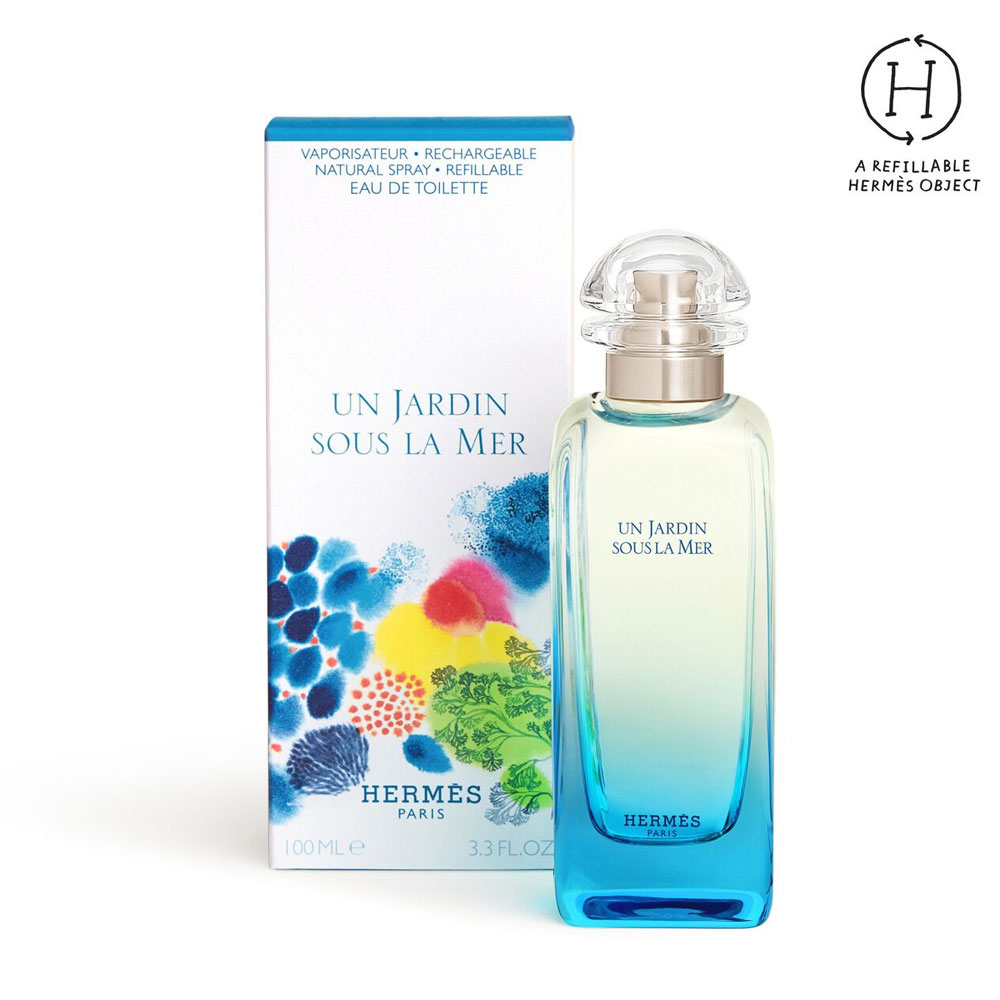 Hermès - Un Jardin Sous La Mer Eau De Toilette 50 ml. - Billede 3