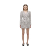 Self-Portrait - Embellished Check Mini Dress - Image 2