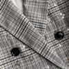 Self-Portrait - Embellished Check Mini Dress - Image 5