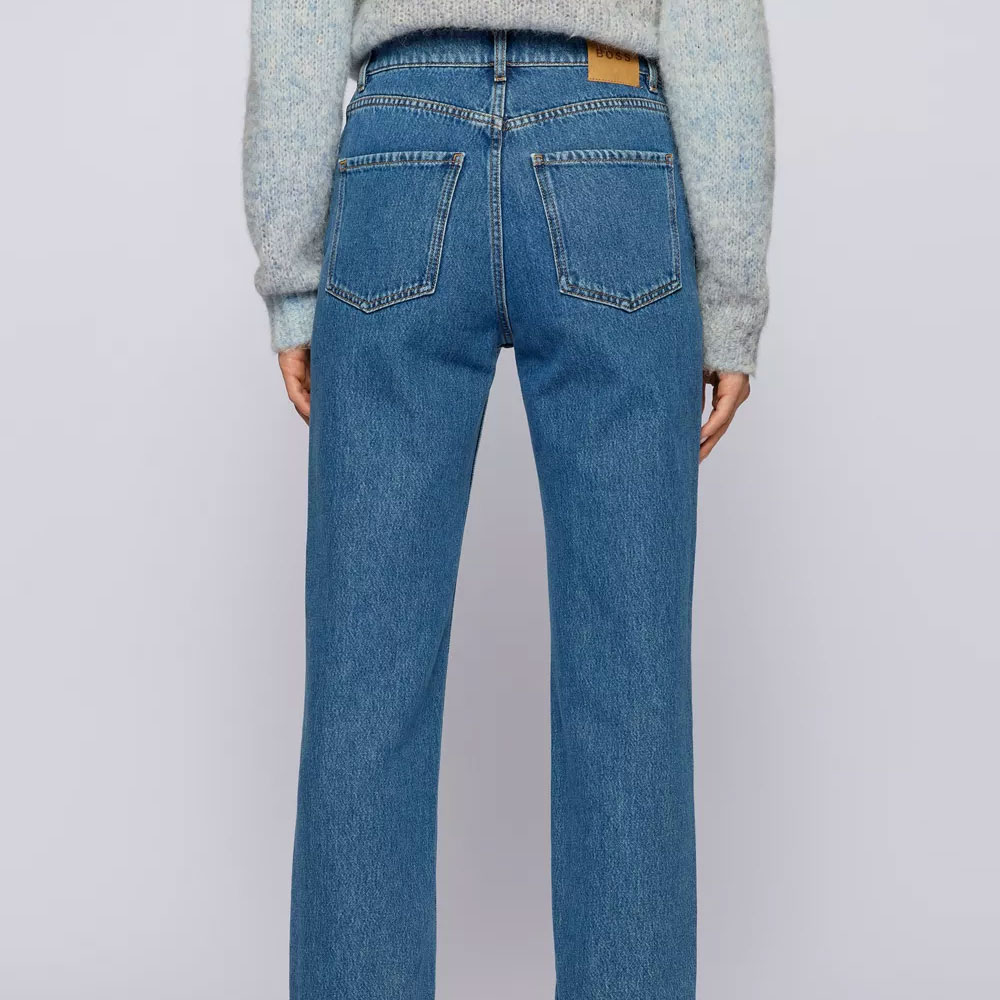 Boss - Straight Crop Jeans - PHIGO - FINE LUXURY