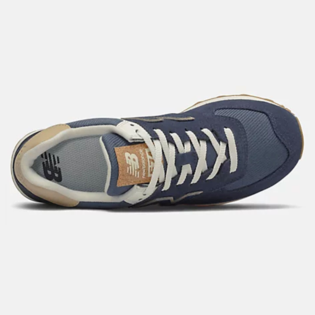 new balance WL574 sneakers navy blå