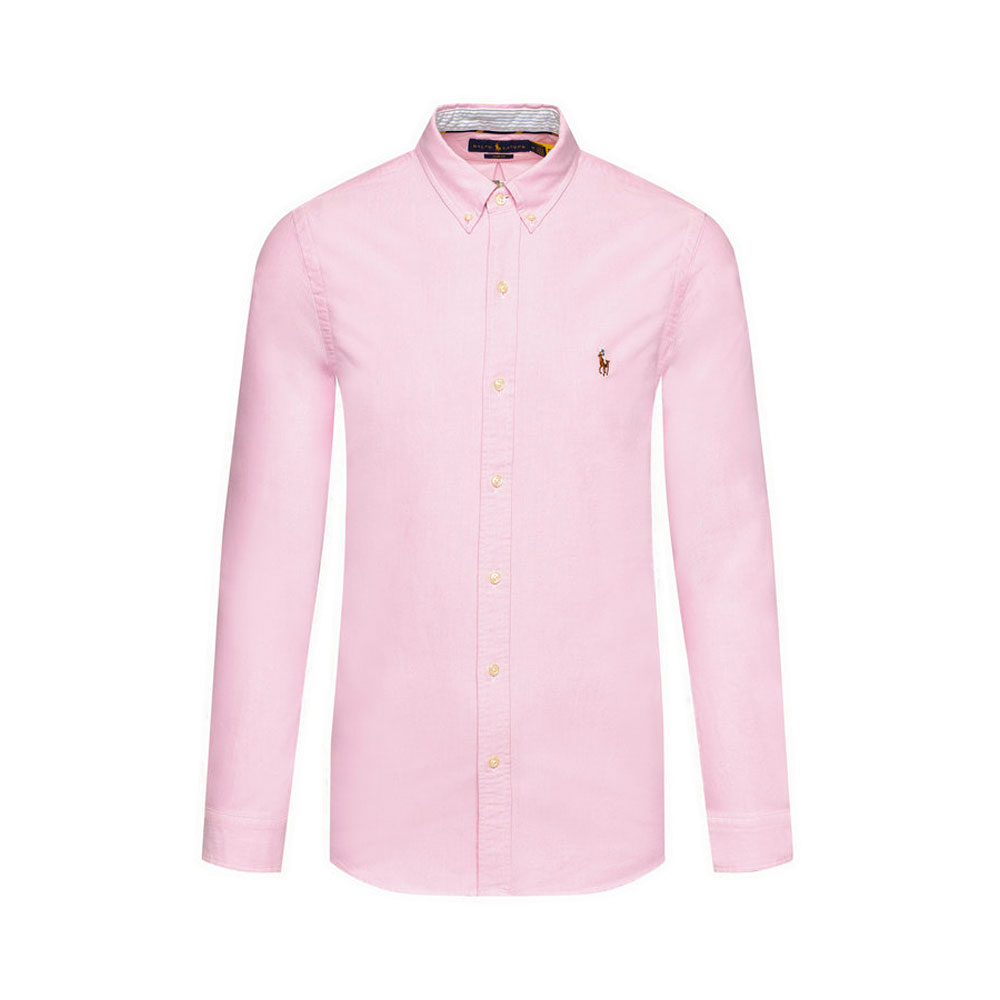 Ralph Lauren Oxford - Pink skjorte til herre på Phigo.dk