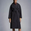 Moncler - Stibiden Trenchcoat, Sort - Image 2