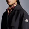 Moncler - Stibiden Trenchcoat, Sort - Image 3
